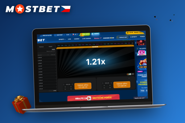 Správa bankrollu v Mostbet Aviator – hráč sleduje graf sázek na notebooku