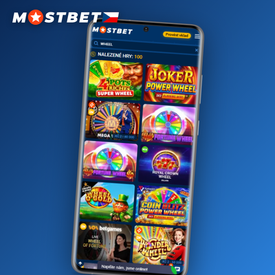 Bonusový kredit v CZK z Mostbet Kola štěstí využitelný v kasinu i sportsbooku
