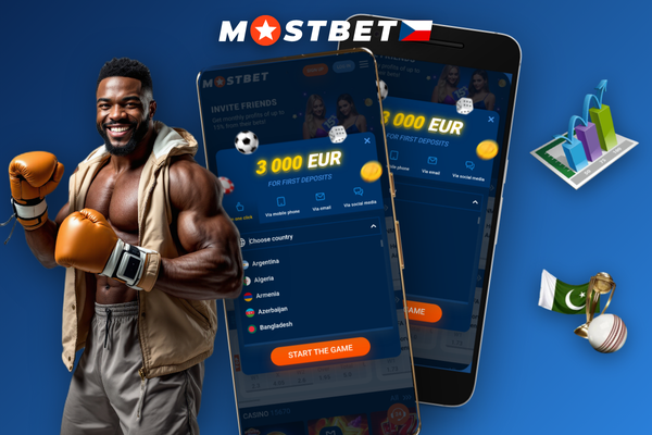 Registrační okno Mostbet CZ registrace se záložkami e-mail, telefon a promo kódem